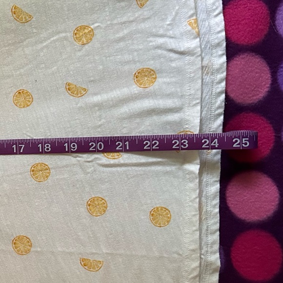 Flowy Orange Printed Tank Top - Picture 4 of 7